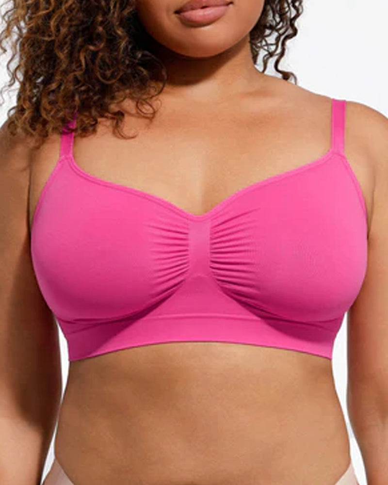 Women's Full Coverage Non-Padded Wireless Sculpt Bra