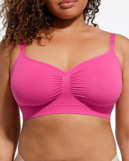 Women's Full Coverage Non-Padded Wireless Sculpt Bra