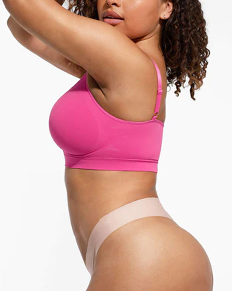 Women's Full Coverage Non-Padded Wireless Sculpt Bra