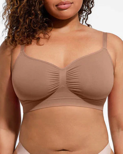 Women's Full Coverage Non-Padded Wireless Sculpt Bra