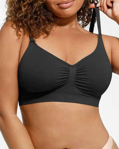 Women's Full Coverage Non-Padded Wireless Sculpt Bra