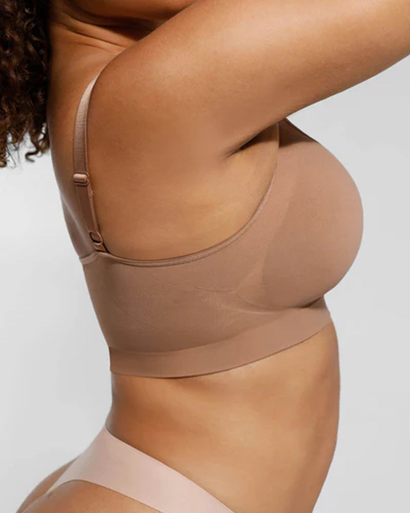 Women's Full Coverage Non-Padded Wireless Sculpt Bra