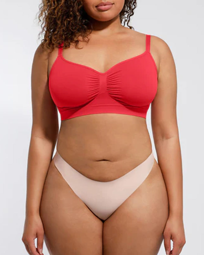 Women's Full Coverage Non-Padded Wireless Sculpt Bra