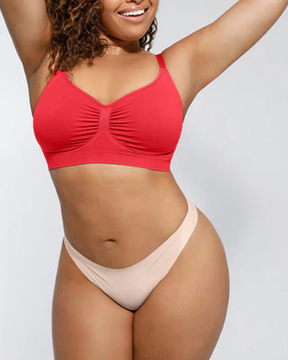 Women's Full Coverage Non-Padded Wireless Sculpt Bra