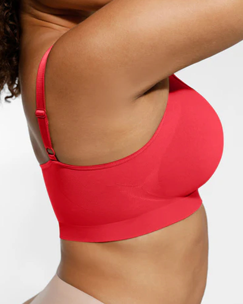 Women's Full Coverage Non-Padded Wireless Sculpt Bra