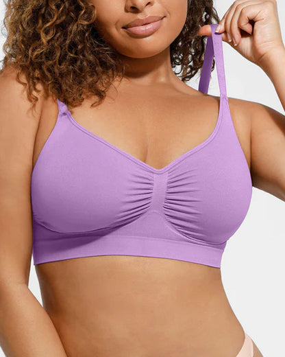 Women's Full Coverage Non-Padded Wireless Sculpt Bra