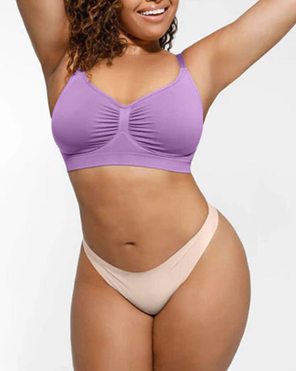 Women's Full Coverage Non-Padded Wireless Sculpt Bra