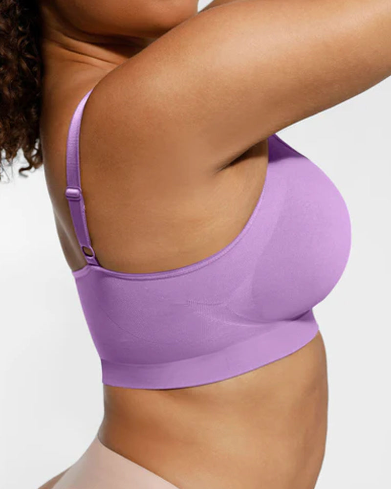 Women's Full Coverage Non-Padded Wireless Sculpt Bra