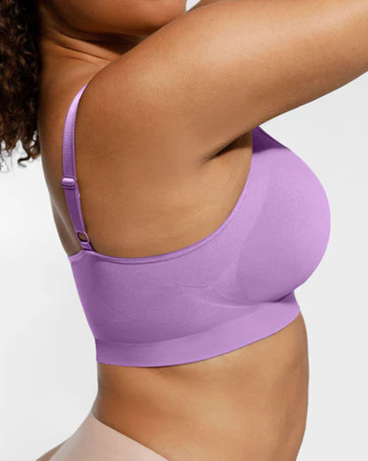 Women's Full Coverage Non-Padded Wireless Sculpt Bra