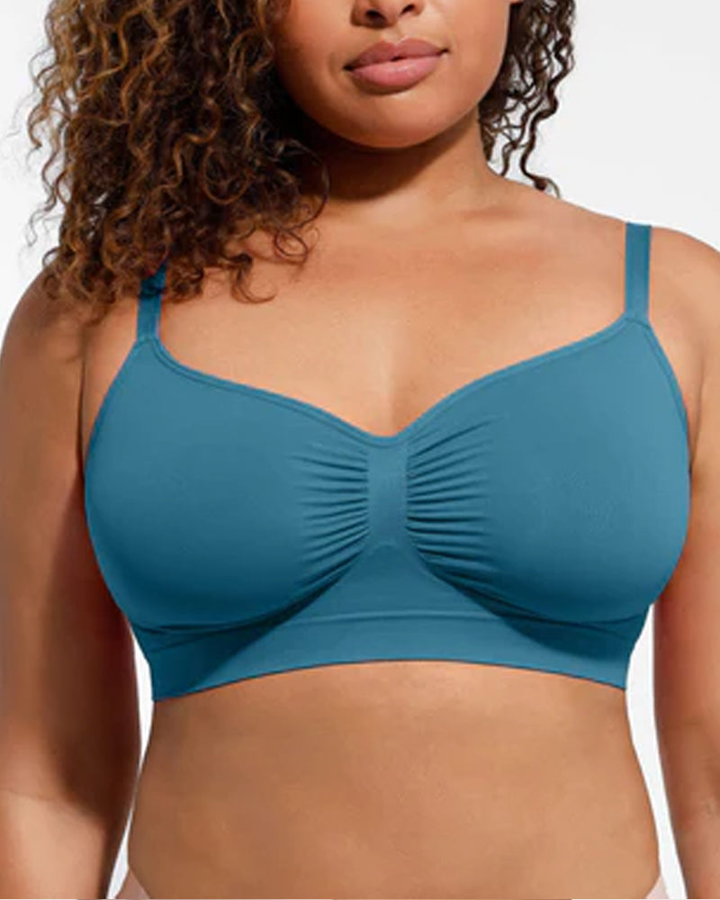 Women's Full Coverage Non-Padded Wireless Sculpt Bra