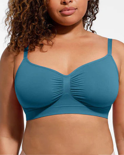Women's Full Coverage Non-Padded Wireless Sculpt Bra
