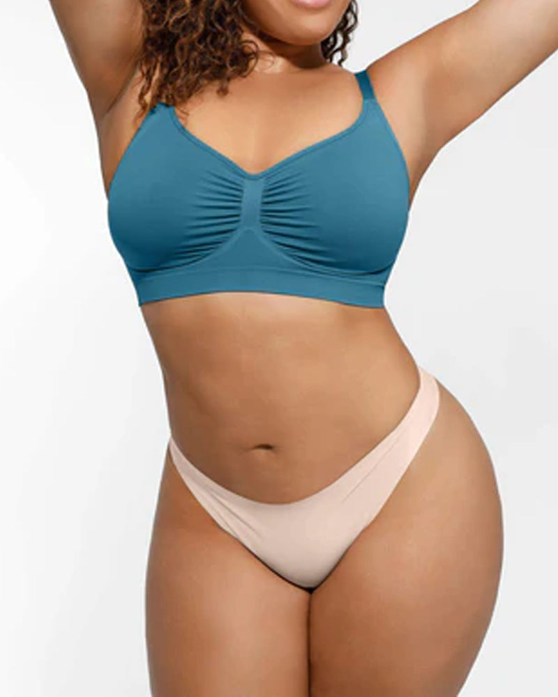 Women's Full Coverage Non-Padded Wireless Sculpt Bra