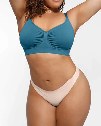 Women's Full Coverage Non-Padded Wireless Sculpt Bra