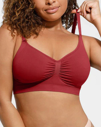 Women's Full Coverage Non-Padded Wireless Sculpt Bra