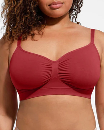 Women's Full Coverage Non-Padded Wireless Sculpt Bra