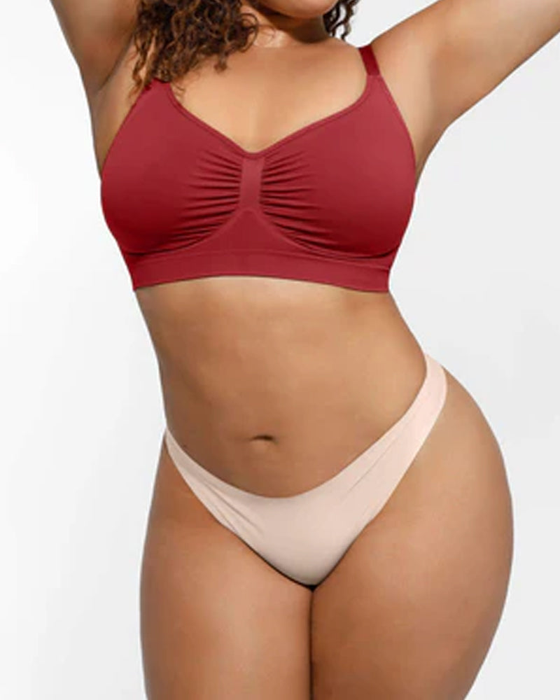 Women's Full Coverage Non-Padded Wireless Sculpt Bra