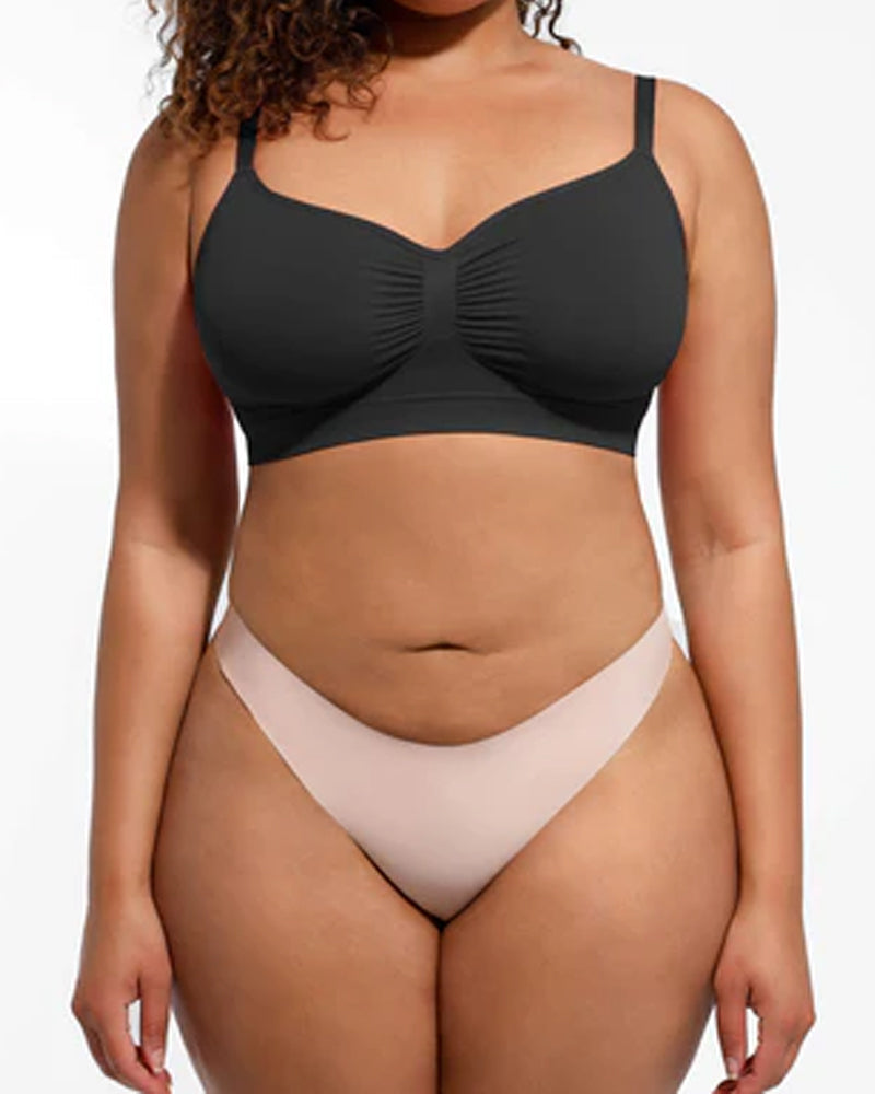 Women's Full Coverage Non-Padded Wireless Sculpt Bra