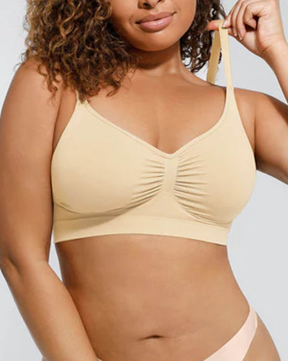 Women's Full Coverage Non-Padded Wireless Sculpt Bra