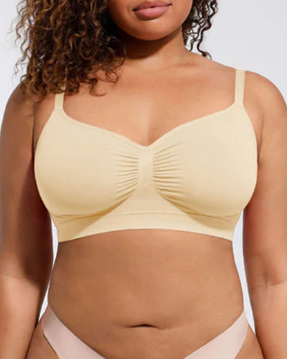 Women's Full Coverage Non-Padded Wireless Sculpt Bra