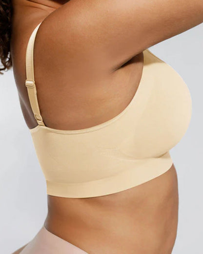 Women's Full Coverage Non-Padded Wireless Sculpt Bra